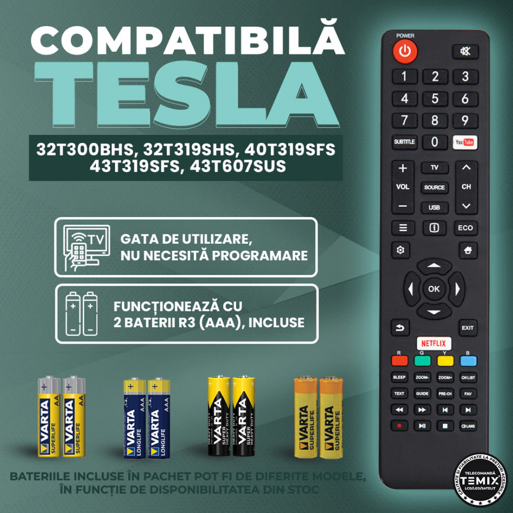 Telecomanda Tesla 32T300BHS [2]
