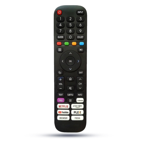 Telecomanda compatibila Nei Smart, 32NE4900, butoane dedicate Youtube, Netflix, Prime Video, TEMIX®, baterii incluse [4]