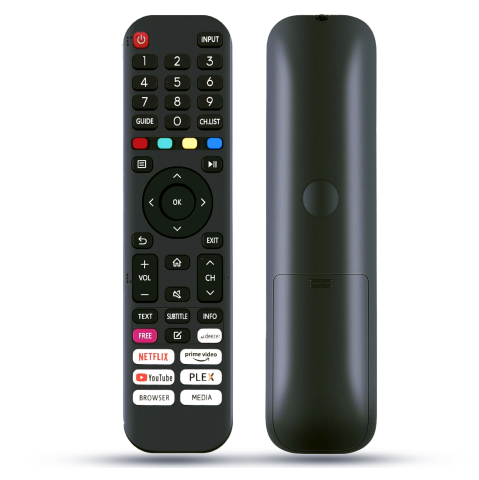 Telecomanda compatibila Nei Smart, 32NE4900, butoane dedicate Youtube, Netflix, Prime Video, TEMIX®, baterii incluse [5]