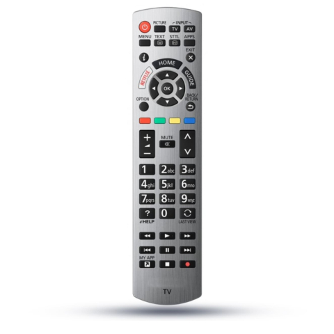 Telecomanda compatibila Panasonic, N2QAYB001178, TEMIX®, gri, baterii incluse [3]
