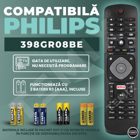 telecomanda philips 398GR08BE [1]