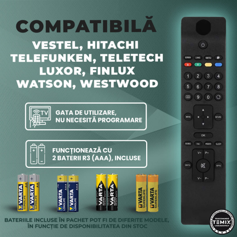 Telecomanda Vestel/Hitachi RC3902 [1]