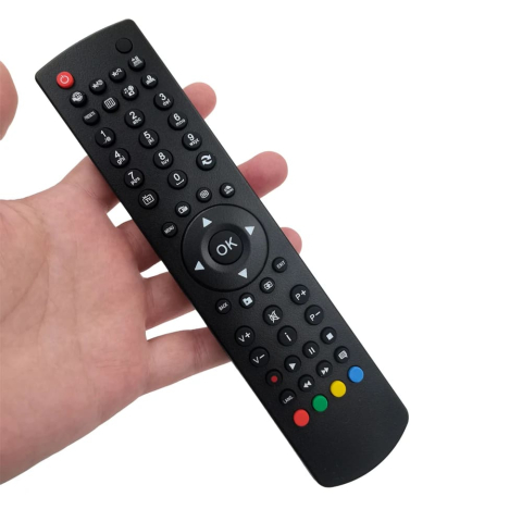 Telecomanda compatibila Vestel, RC1912, TEMIX®, neagra, baterii incluse [3]