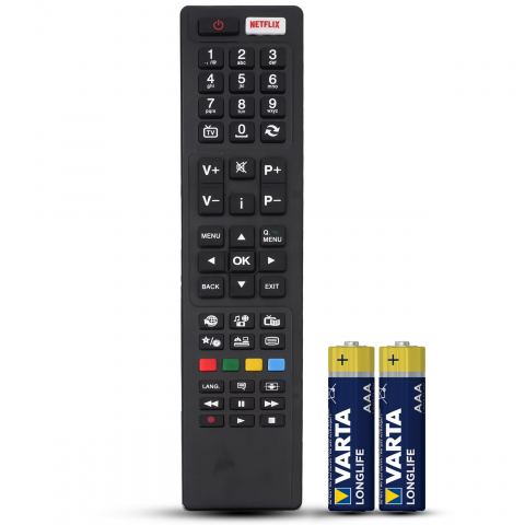 Telecomenzi Horizon - Telecomanda Horizon, 24HL733H, 32HL733H, 40HL733F, 43HL733F, 49HL733F, 55HL733F, TEMIX®, neagra