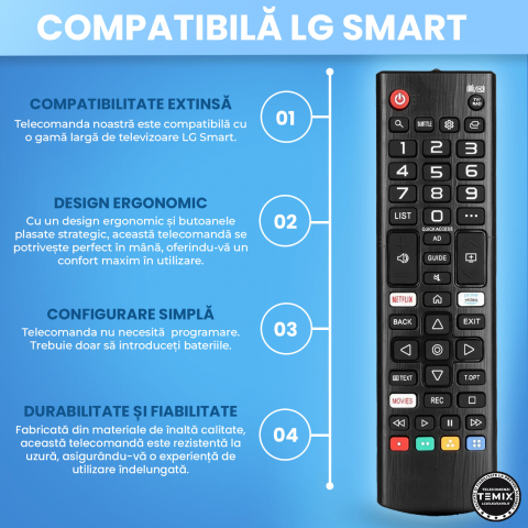 Telecomanda LG AKB75675301 [3]