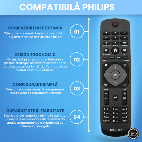 Telecomanda Philips PHK4000 [3]