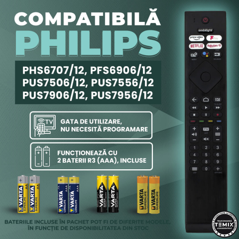 telecomanda philips PHS6707/12 [1]