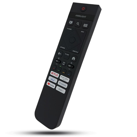 Telecomanda compatibila Philips, 398GR10BEPHNE000SY, fara Bluetooth, cu butoane dedicate Youtube, Netflix, Prime Video, Disney+, TEMIX®, baterii incluse [3]