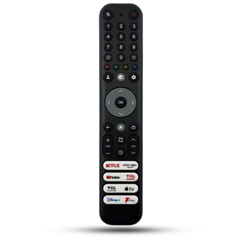 Telecomanda universala LCD/LED TCL, CRC833V, RC933, RC813, RC802, RC901, RC902, butoane dedicate Youtube, Netflix, PrimeVideo, TEMIX®, baterii incluse [4]