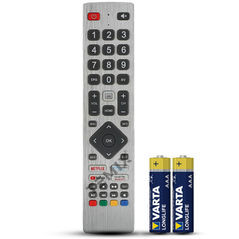 Telecomenzi TV - Telecomanda universala Sharp, compatibila cu 99% din modelele de TV LCD/LED Sharp, TEMIX®, baterii incluse