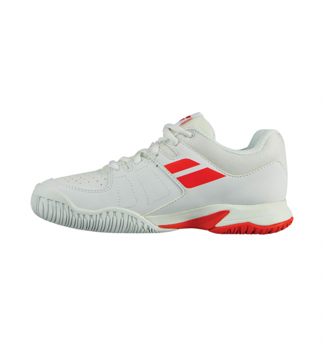 Babolat Pulsion All Court Copil - Alb / Rosu Fluo [1]