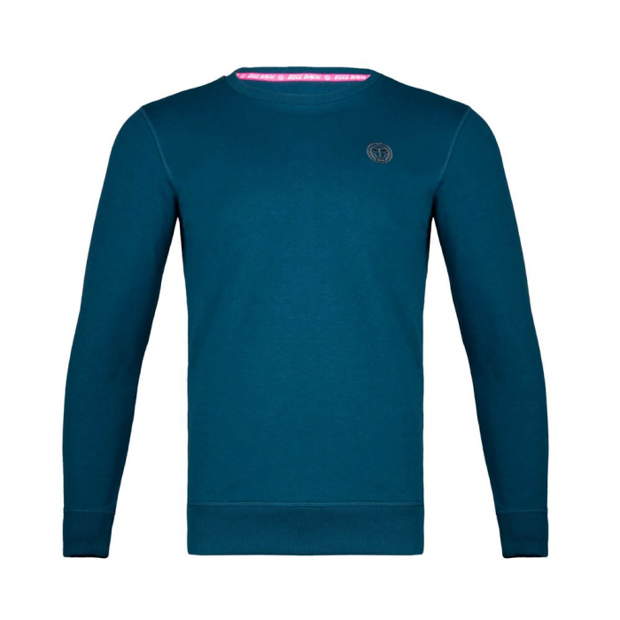 Bluza barbati BIDI BADU Chaka Basic Crew  - Petrol [1]