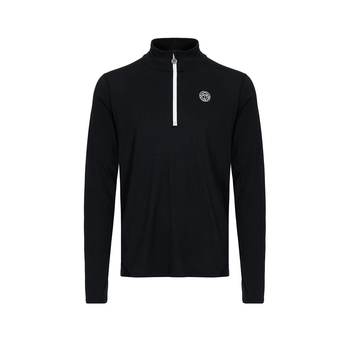 Bluza barbati BIDI BADU Zac Tech - Negru/Alb [1]