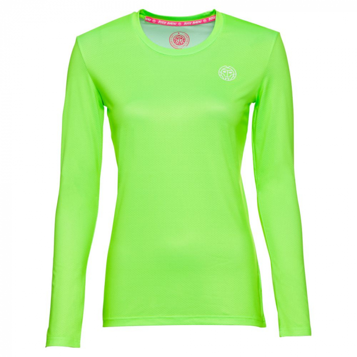 Bluza BIDI BADU Mina Tech Roundneck Fata - Verde Neon [1]