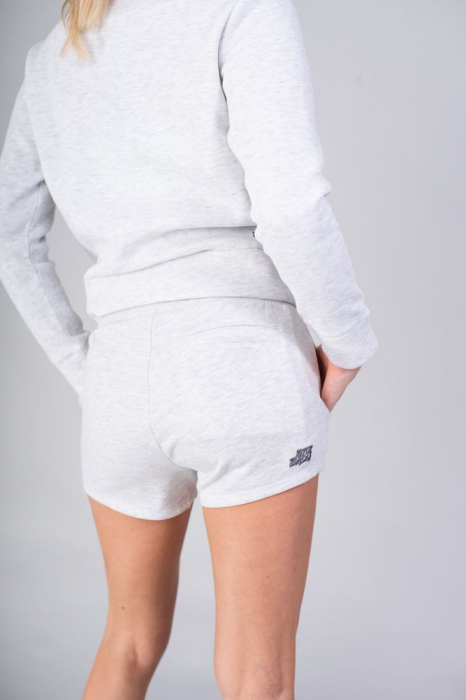 Bluza dama BIDI BADU Mirella Basic Crew - Alb [4]