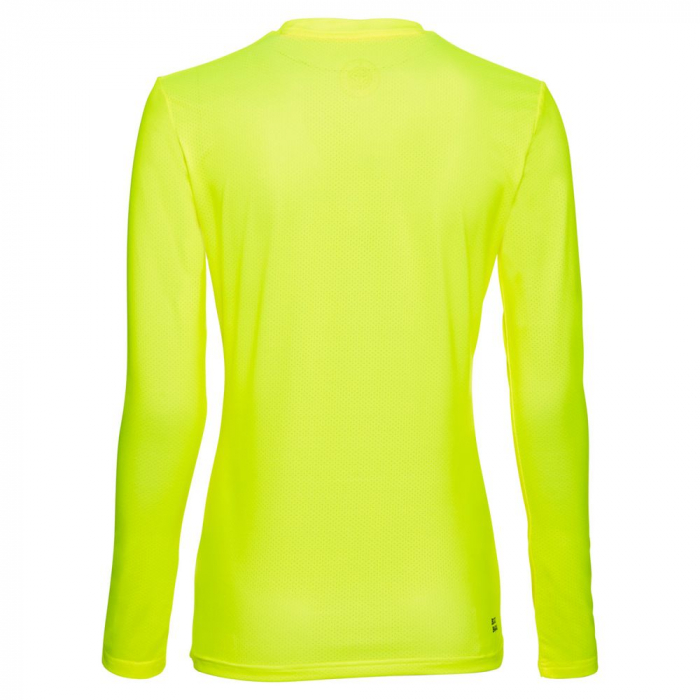 Bluza dama BIDI BADU Pia Tech Roundneck - Galben Neon [3]