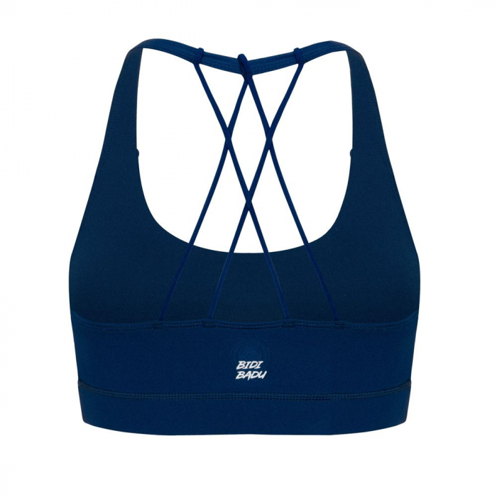 Bustiera BIDI BADU Letty Tech Strappy Dama - Albastru Inchis [2]