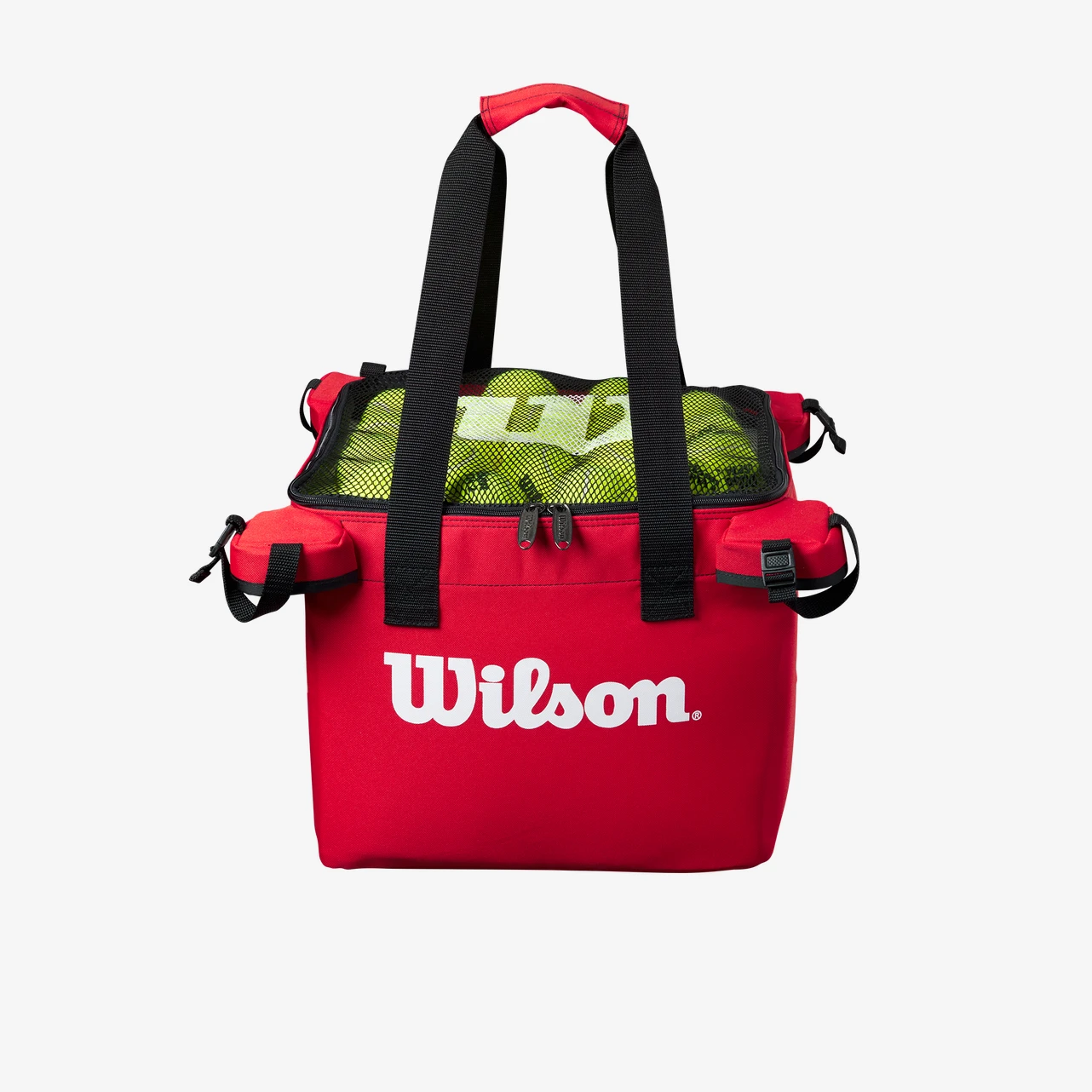 Cart de tenis Wilson 150 mingi, rosu [4]