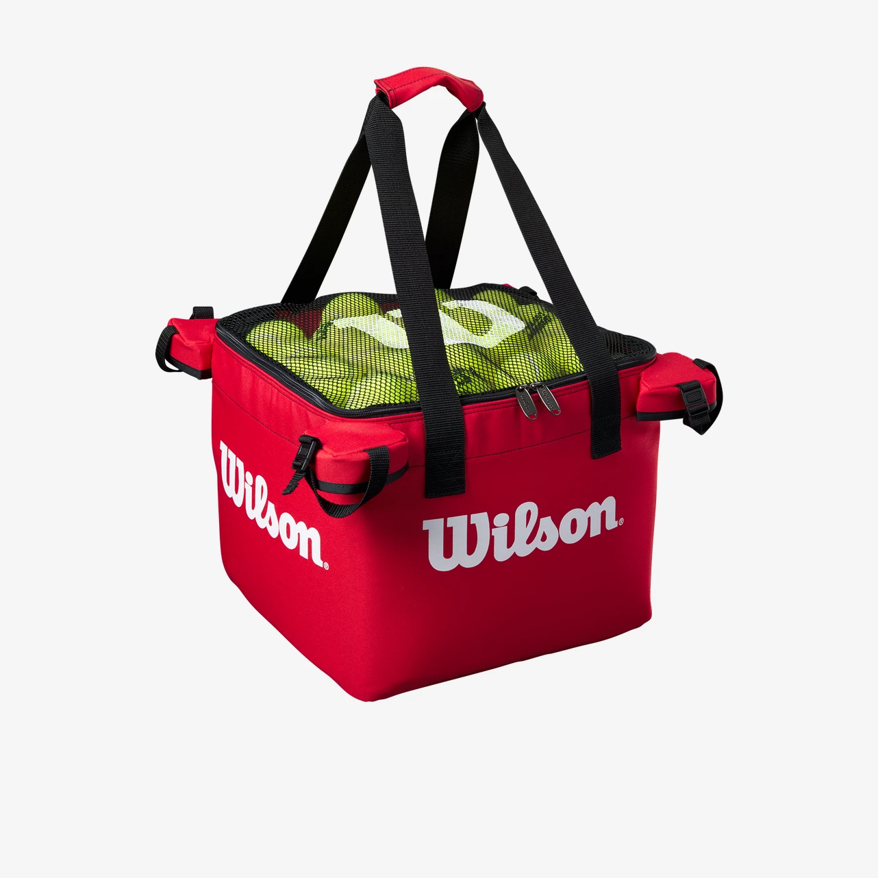 Cart de tenis Wilson 150 mingi, rosu [5]