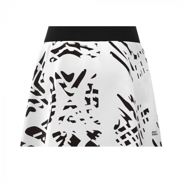 Fusta BIDI BADU Melbourne Printed Cut Out Dama - Alb/Negru [2]
