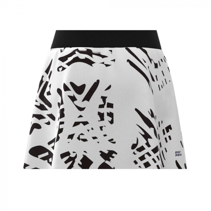 Fusta BIDI BADU Melbourne Printed Cut Out Fata - Alb/Negru [2]
