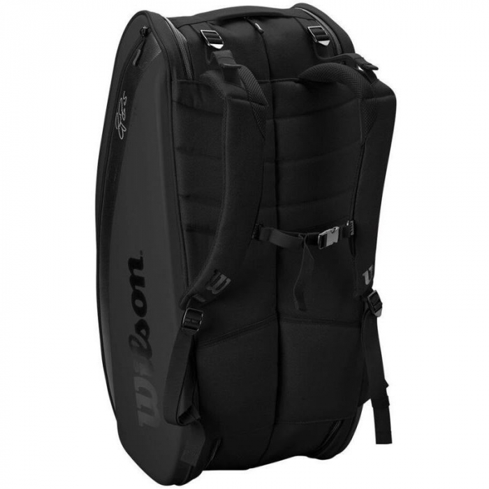 Geanta Wilson Roger Federer Dna 2020, 12rachete, negru [3]