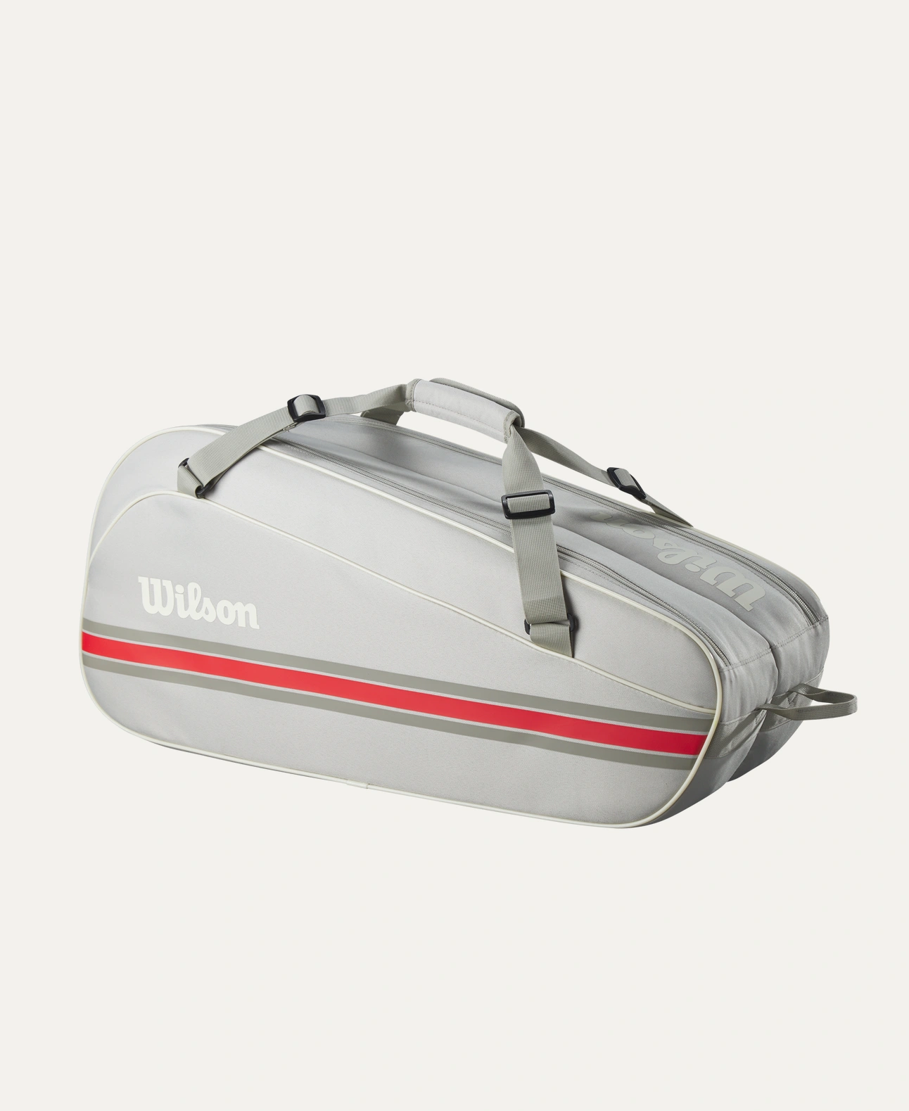 Geanta tenis Wilson Team 6 Pack 2025 - gri deschis [2]