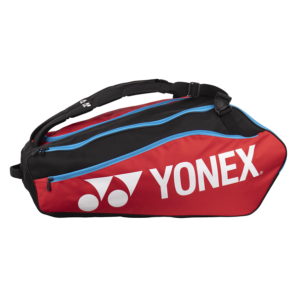 Geanta tenis YONEX CLUB LINE 12 rachete - negru/rosu [1]