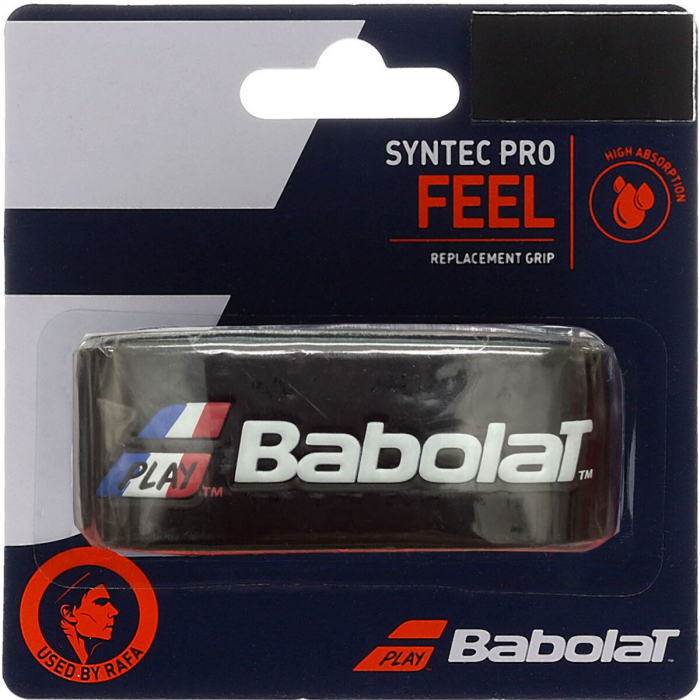 Grip Babolat Syntec Pro - Albastru / Alb / Rosu [1]