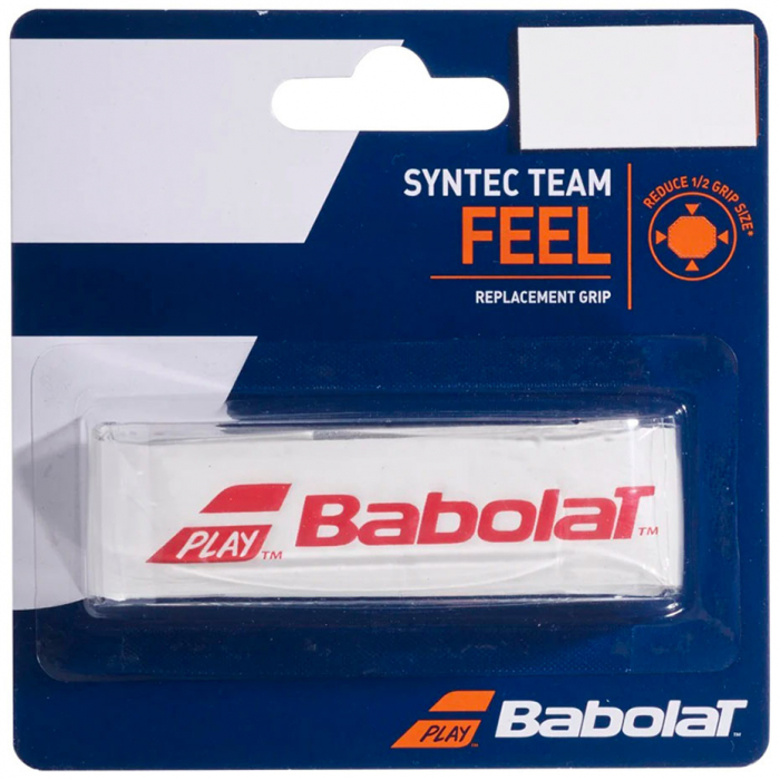 Grip Babolat Syntec Team - Alb / Rosu [1]