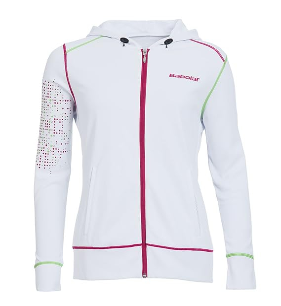 Hanorac dama Babolat Sweat Performance - Alb [1]