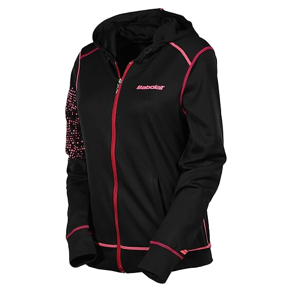 Hanorac dama Babolat Sweat Performance - negru [1]
