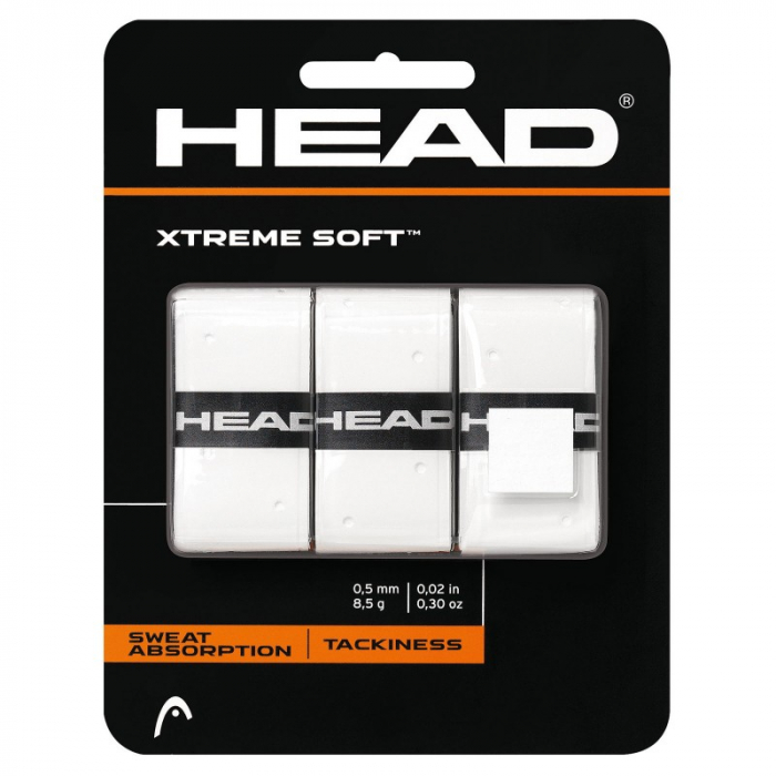 HEAD Extreme Soft overgrip 3/set - alb [1]