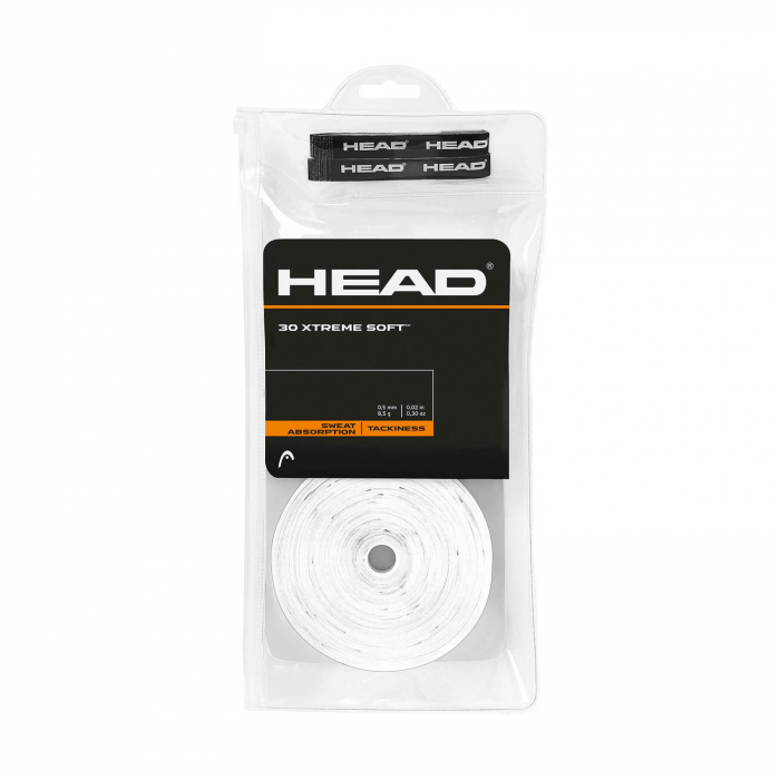 HEAD Overgrip XtremeSoft 30b/pachet - alb [1]