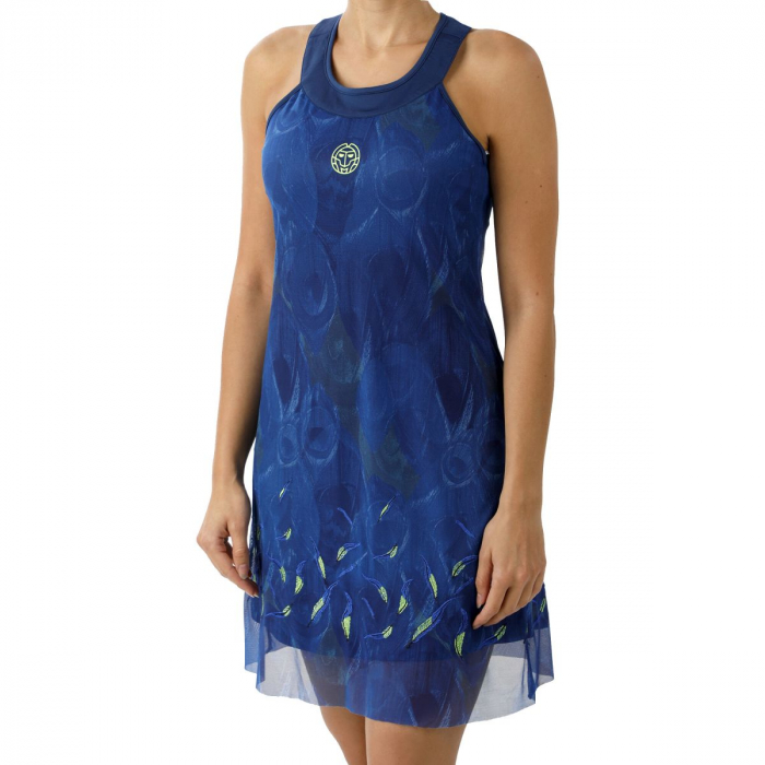 Rochie BIDI BADU Tabita Tech Mesh 2 In 1 Dama - Albastru Inchis [3]