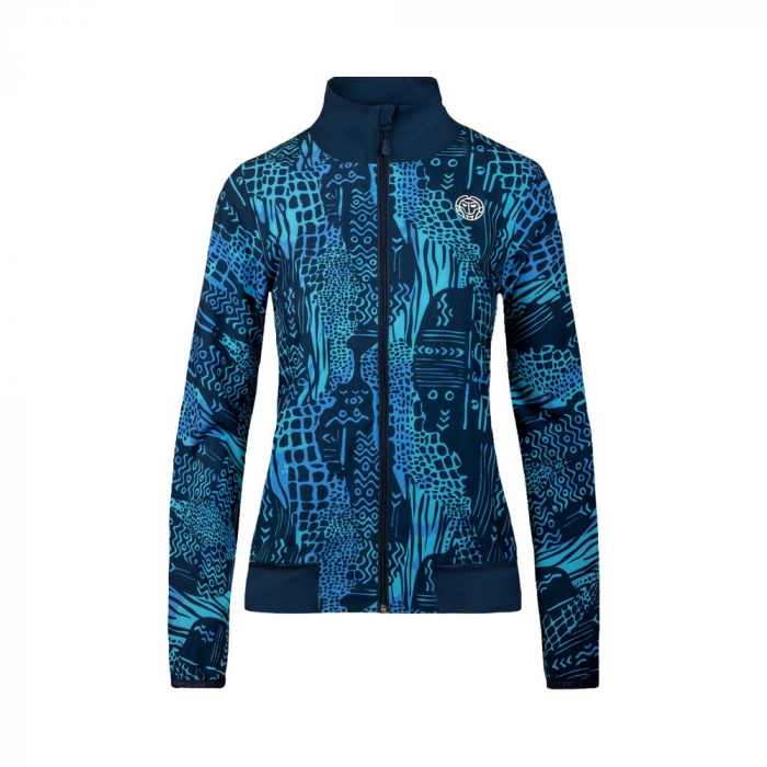 Jacheta dama BIDI BADU Gene Tech - Albastru Inchis/Aqua [1]
