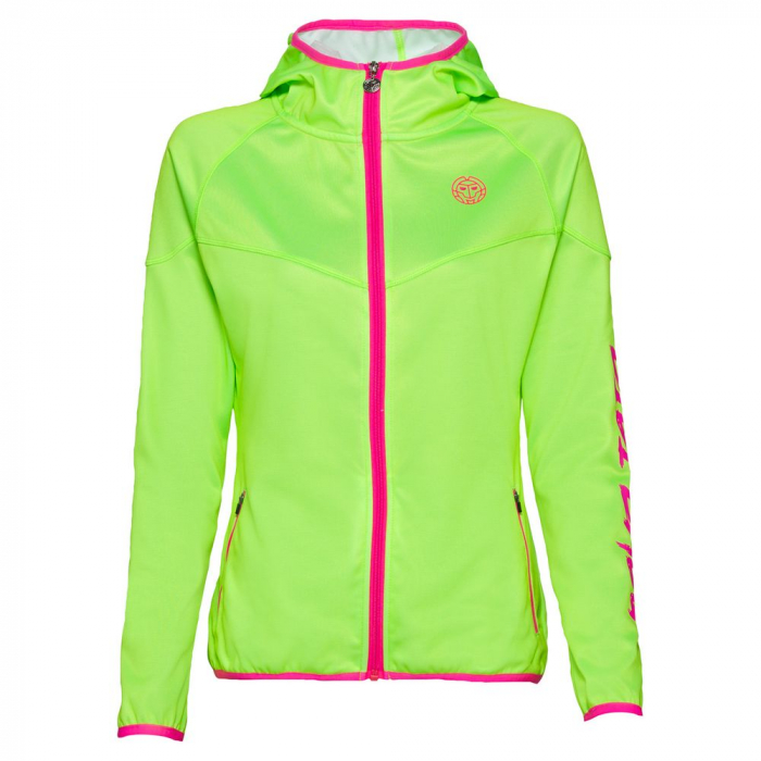 Jacheta dama BIDI BADU Inga Tech - Verde Neon/Roz [1]