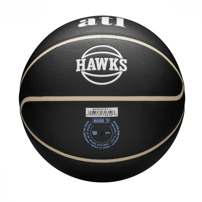 Minge baschet Wilson NBA Team City Collector Atlanta Hawks [6]