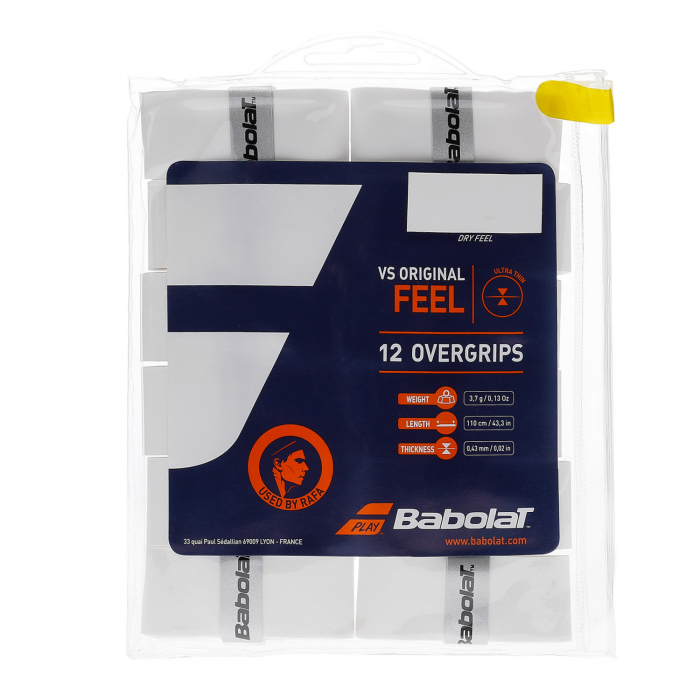 Overgrip Babolat VS Original x12 - Alb [1]