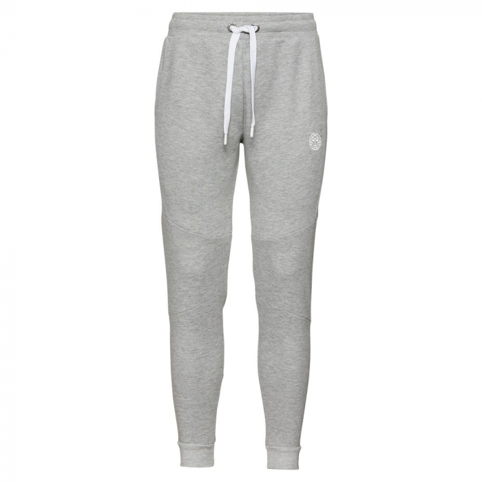 Pantalon barbati BIDI BADU Matu Basic Cuffed - gri deschis [1]