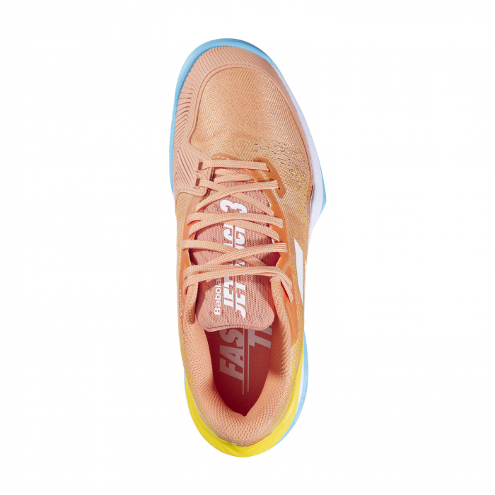 Pantofi Babolat Jet Mach III All Court/Clay - portocaliu/auriu [4]