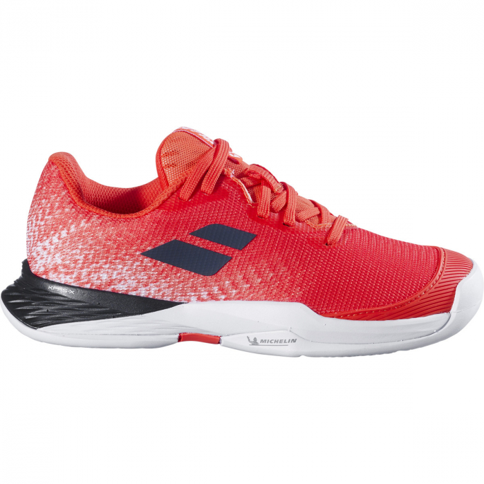 Pantofi Babolat Jet Mach III All Court - rosu/alb [2]