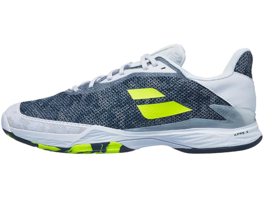 Pantofi de Tenis Babolat Jet Tere Clay Barbat - Alb / Albastru Inchis [2]