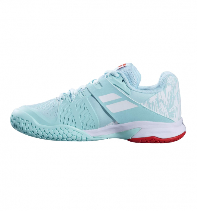 Pantofi Babolat Propulse All Court Junior Fata - Verde / Alb [2]