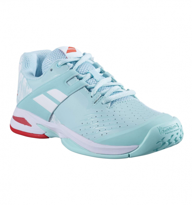 Pantofi Babolat Propulse All Court Junior Fata - Verde / Alb [1]