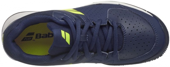 Pantofi Babolat Pulsion All Court Junior - Albastru Inchis / Galben Fluo [4]
