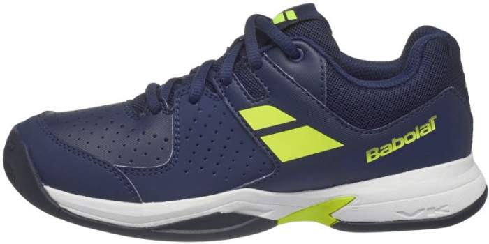 Pantofi Babolat Pulsion All Court Junior - Albastru Inchis / Galben Fluo [2]