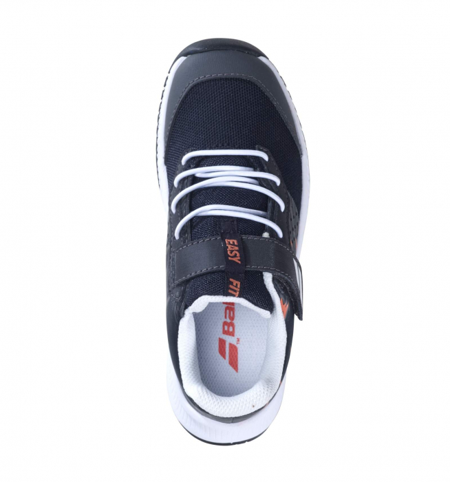 Pantofi Babolat Pulsion All Court Kid  - Negru / Alb [5]