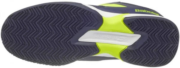 Pantofi Babolat Pulsion Clay Junior - Albastru Inchis / Galben Fluo [4]