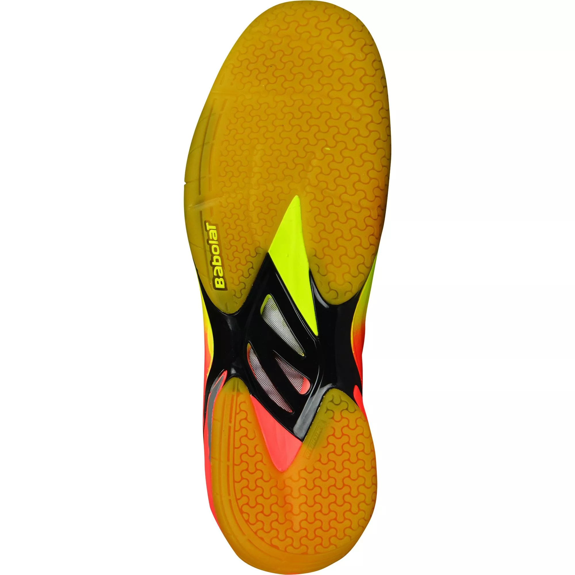 Pantofi barbati badminton Babolat Shadow Tour  - Negru / Rosu / Galben [3]